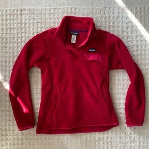 Patagonia women’s red fleece pullover - Small